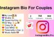 Instagram Bio For Couples