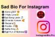 Sad Bio For Instagram