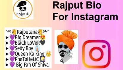 Rajput Bio For Instagram